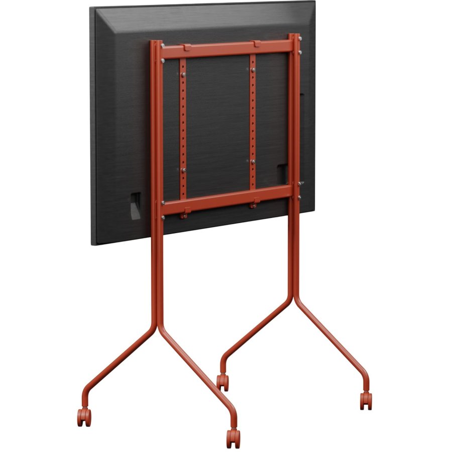 Pedestal Moon Rollin' Tall TV-St&auml;nder 121 cm, Burnin' Red